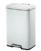 לבן - פח אשפה עם דוושה אקו Eko Madison 50L