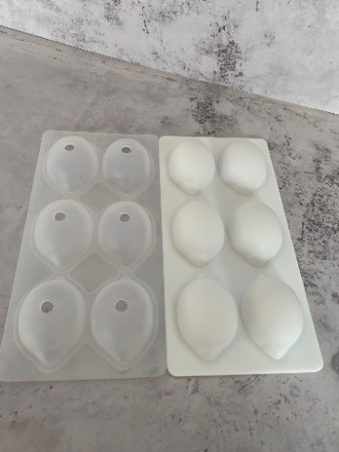 תבנית ליצירת קינוח בצורת לימון