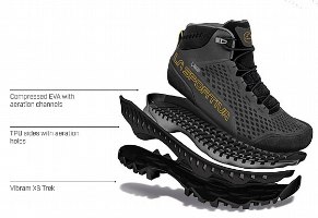 נעלי מטיילים (נשים) LA SPORTIVA STREAM GTX - Woman Black/Topaz