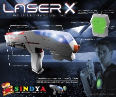 לייזר תג יחיד -  Laser X