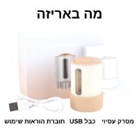 מכשיר לעיסוי ועידוד צמיחת שיער