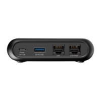נתב אלחוטי TP-Link TL-WR3002X Wi-Fi6 – פאנל אחורי שחור עם חיבורי USB-C USB