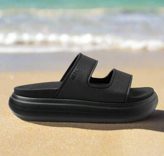 Reef Cushion Bondi 2 Bar Black כפכפי ריף לנשים שחור