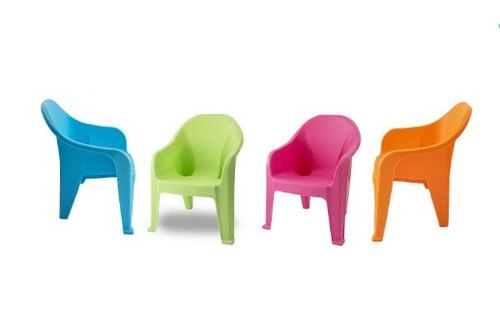 רביעיית כיסאות מונובלוק לילדים | כיסאות לגן ילדים | עשוי יציקה אחת פלסטיק מחוזק Paragon