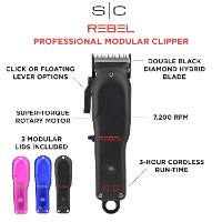 מכונת תספורת מקצועית StyleCraft SC Rebel סטייל קראפט