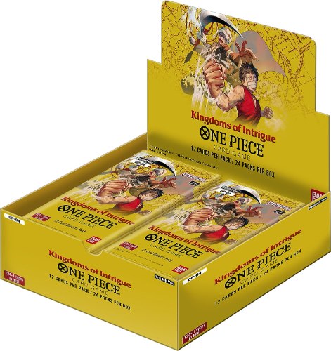 קלפי וואן פיס בוסטר בוקס - One Piece TCG: OP-04 - Kingdoms of Intrigue Booster Box 2023