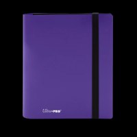 אולטרה פרו אלבום 4 כיסים 160 קלפים סגול מלכותי - Ultra Pro Eclipse 4-Pocket PRO-Binder Royal Purple