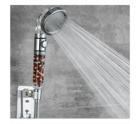 ראש מקלחת מעוצב - 3 מצבי לחץ