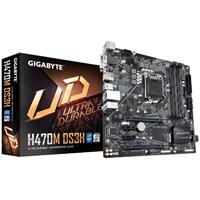 לוח משופץ Gigabyte H470M DS3H Micro-Atx VGA DVI HDMI DP