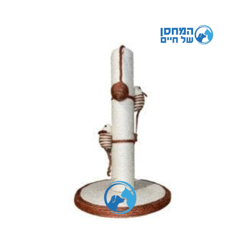 מתקן גירוד לחתול RN0193B עמוד גירוד עם דמויות 39 סמ
