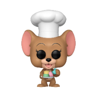 פופ טום וג'רי - בובת ג'רי עם מקרונים - Funko Pop TV Tom and Jerry Doll Jerry #1658
