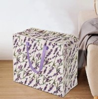תיק ג'מבו ענק פרחי לבנדר Lavender