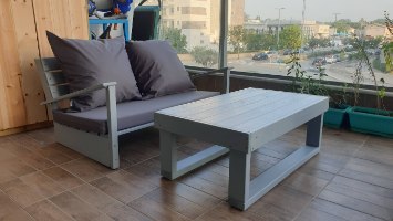 סט מזרנים וכריות לפינת ישיבה 120 סמ