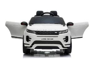 ג'יפ ממונע לילדים ריינג' רובר 12V צבע לבן - RANGE ROVER