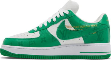 Louis Vuitton x Air Force 1 Low White Gym Green