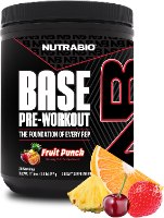 תוסף קדם אימון כשר BASE Nutrabio- נוטרביו בייס - Nutrabio BASE פרה וורקאאוט