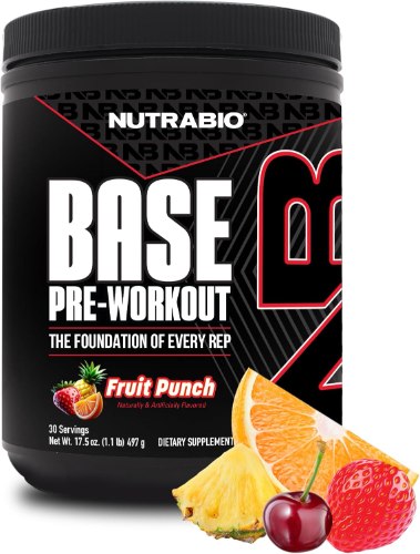תוסף קדם אימון כשר BASE Nutrabio- נוטרביו בייס - Nutrabio BASE פרה וורקאאוט