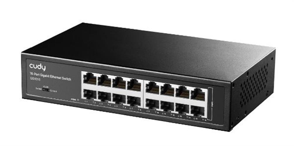 מתג לא מנוהל CUDY GS1016 16 Port Gigabit Ethernet Switch