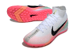 עם גרב - נעלי קטרגל נייק Nike Mercurial Superfly Elite לבן-ורוד