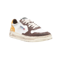 Autry Medalist Low Sneakers Yellow Brown  Vintage
