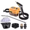 כתום - מכשיר ניקוי בקיטור ביתי רב עוצמה 2500W Powerful steam