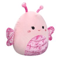 סקווישמלו בובה כרית רכה מוגו הפרפר ורוד 30 ס"מ Squishmallows