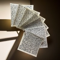 קלף מזוזה מהודר - 12 ס"מ, ספרדי