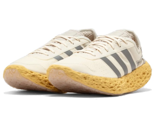 נעלי אדידס Adidas ZPONGE שחור לבן בז'