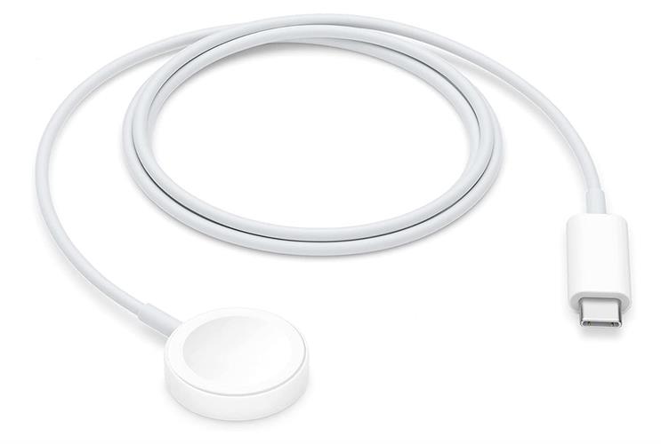 כבל טעינה טייפ-סי לשעונים חכמים Apple Watch Magnetic Fast Charger to USB-C Cable MT0H3ZM/A אפל אחריות יבואן רשמי