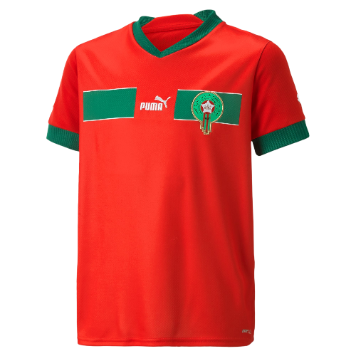 חולצת משחק מרוקו בית 2022