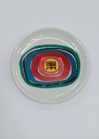 צלוחית ישראלית. יום העצמאות. עיצוב: מרים קרולי. נעמן בע"מ