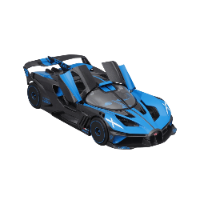 מאיסטו - דגם מכונית בוגאטי בוליד - Maisto Bugatti Bolide Black/Blue 1:24