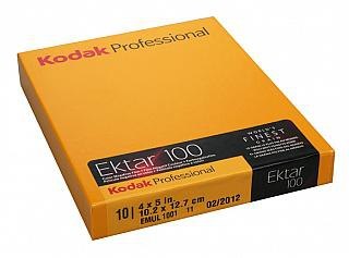 Kodak Ektar 100 4x5" inch 10 sheets  LARGE FORMAT פלטות פורמט גדול