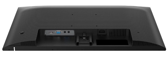Philips ‎27”‎ FHD – מבט אחורי המדגיש איכות בנייה גבוהה וחיבורים מאורגנים