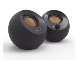 רמקולים creative Pebble modern 2.0 usb desktop speakers לבן/שחור