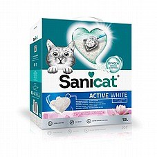Sani Cat סאני קט 10 ליטר חול מתגבש לחתול בריח לוטוס (אקטיב)