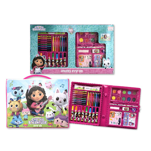 בית הבובות של גבי - סט צבעים במזוודה - 182430 GABBY'S DOLLHOUSE