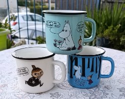 ספלי מומינים מקרמיקה בעיצוב נוסטלגי (3 צבעים לבחירה) ☕✨