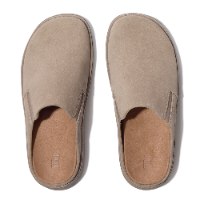כפכפי זמש פיטפלופ צבע אבן GEN-FF Suede Mules FITFLOP
