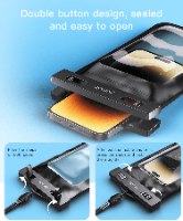 נרתיק אטום למים IPX8 למכשירי סלולר Yesido WB10