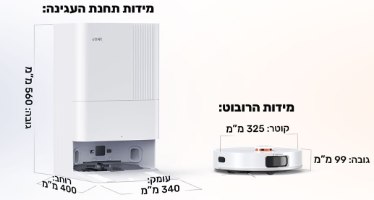 שואב שוטף רובוטי Jonr P20 Pro – תמונה 4