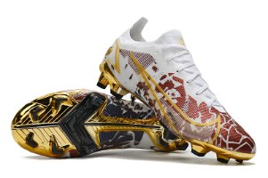 נעלי כדורגל Nike Mercurial Vapor XIV Elite FG לבן בורדו זהב