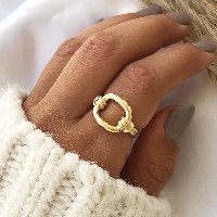 טבעת כריס גולד