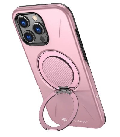 קייס פלסטיק לטלפון נייד מירקייס דגם Miramag עבור iPhone 16 Pro ורוד