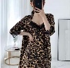 מנומר - חליפת סאטן מנומרת Leopard