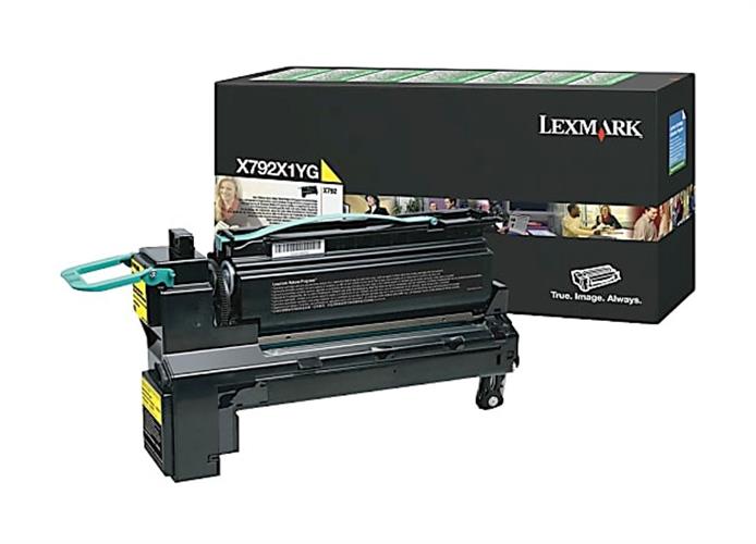 LEXMARK X792 Yellow Toner 20K