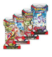 Pokemon TCG: Scarlet & Violet 1 Sleeved Booster 2023 קלפי פוקימון מקוריים סליב בוסטר סקרלט ויולט