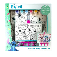 לילו וסטיץ  - סט תמונות קנבס לצביעה - Lilo And Stitch 182686