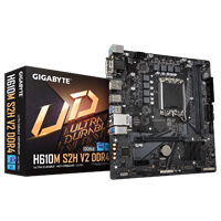 לוח למעבדי אינטל Gigabyte H610M S2H V2 Micro-ATX VGA DVI DP HDMI