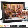 שחור - תמונה דיגיטלית עם מסגרת Frameo חכמה 10.1 אינץ